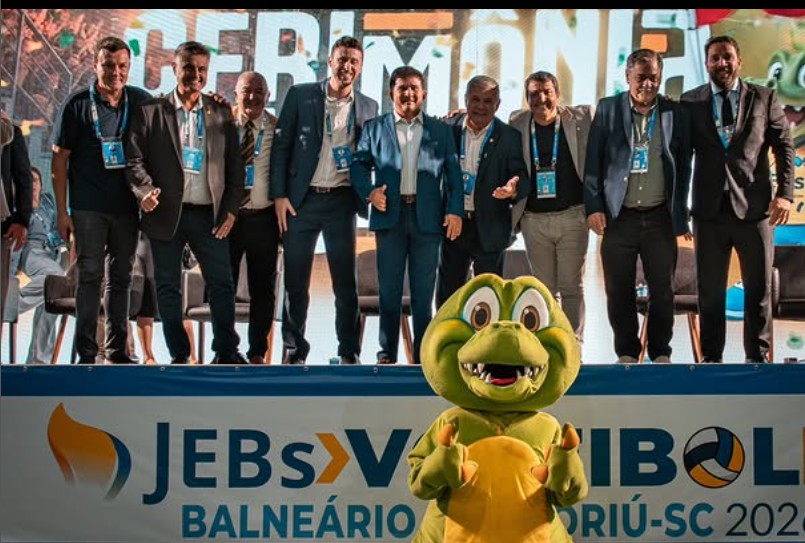 Abertura dos JEBs de Voleibol em Balneário Camboriú