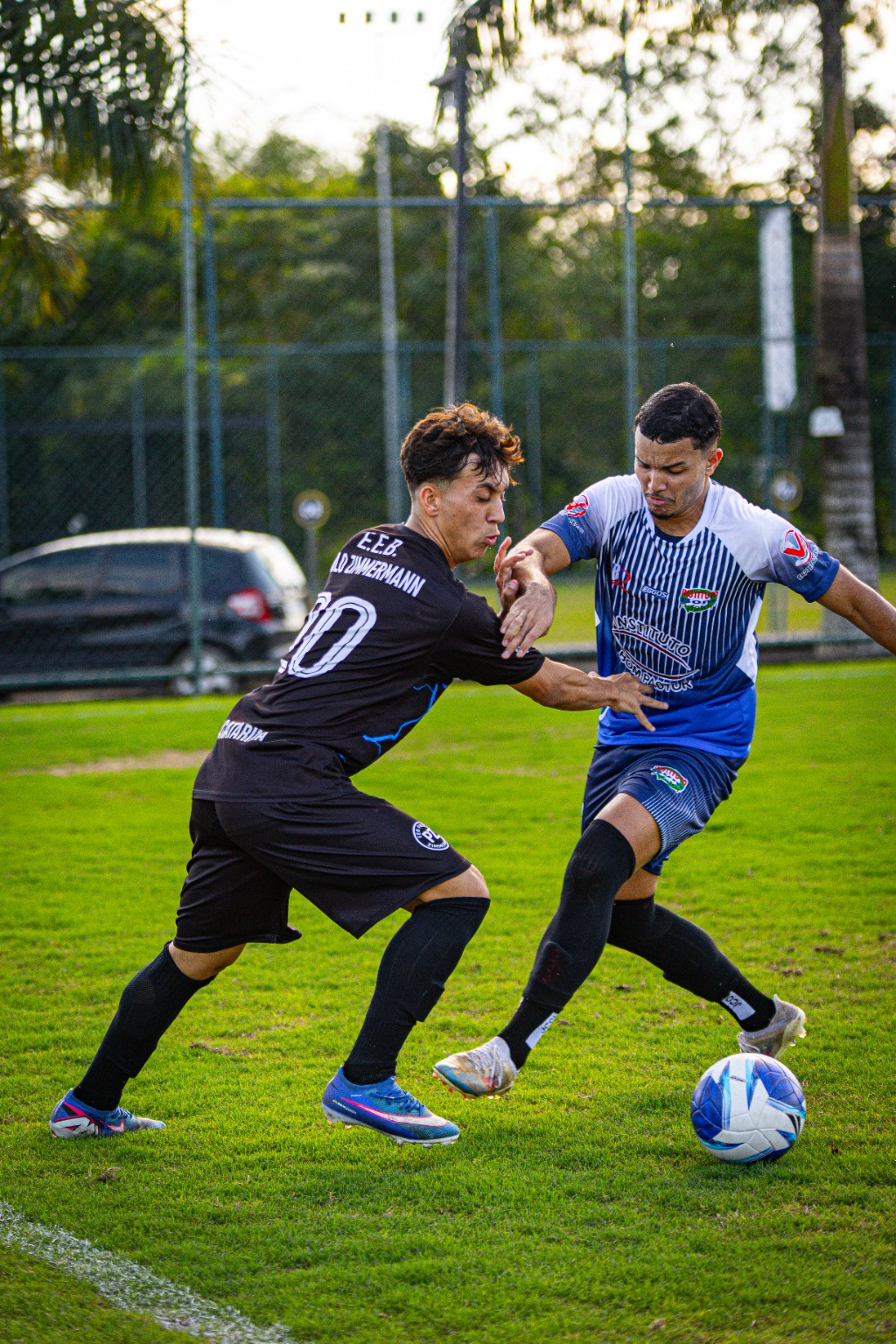 Lance da participação da EEB Paulo Zimmermann no JEBs Sub-18 de Futebol 2026